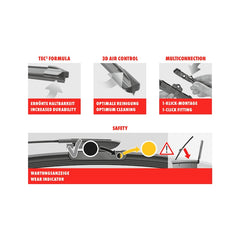 PKW-SCHEIBENWISCHER FLATBLADE PRO II